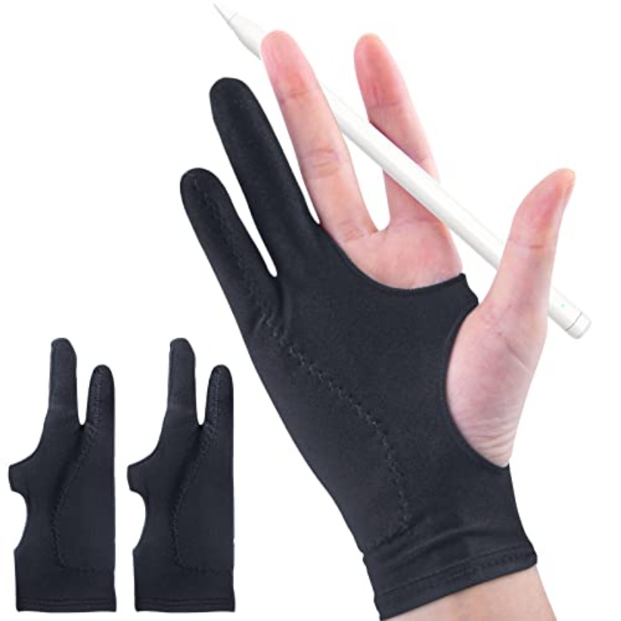 Touchscreen Glove Capacitive - 2-Pack Drawing Glove Palm Rejection for