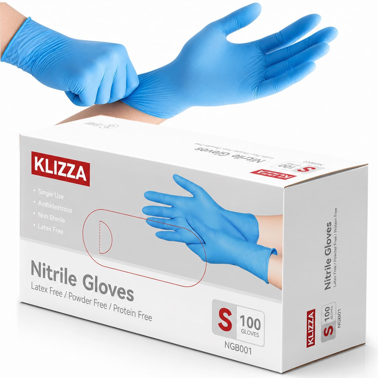 Exam Glove Nitrile - Blue Nitrile Exam Gloves, 5 mil,