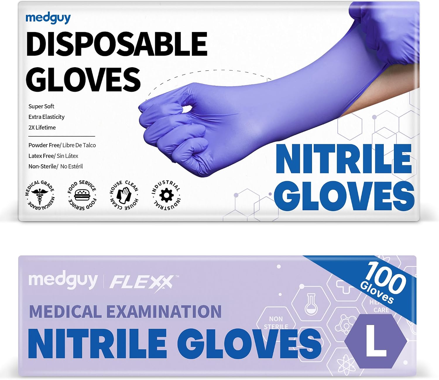Exam Glove Nitrile - 4 Mil Nitrile Exam Gloves, Powder-Free