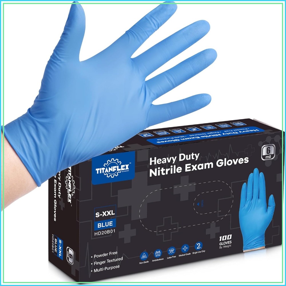 Heavy Duty Nitrile Exam Gloves - Exam Glove Nitrile review and price