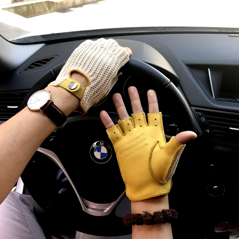 2025 New Men genuine leather g - Leather Driving Glove review and price
