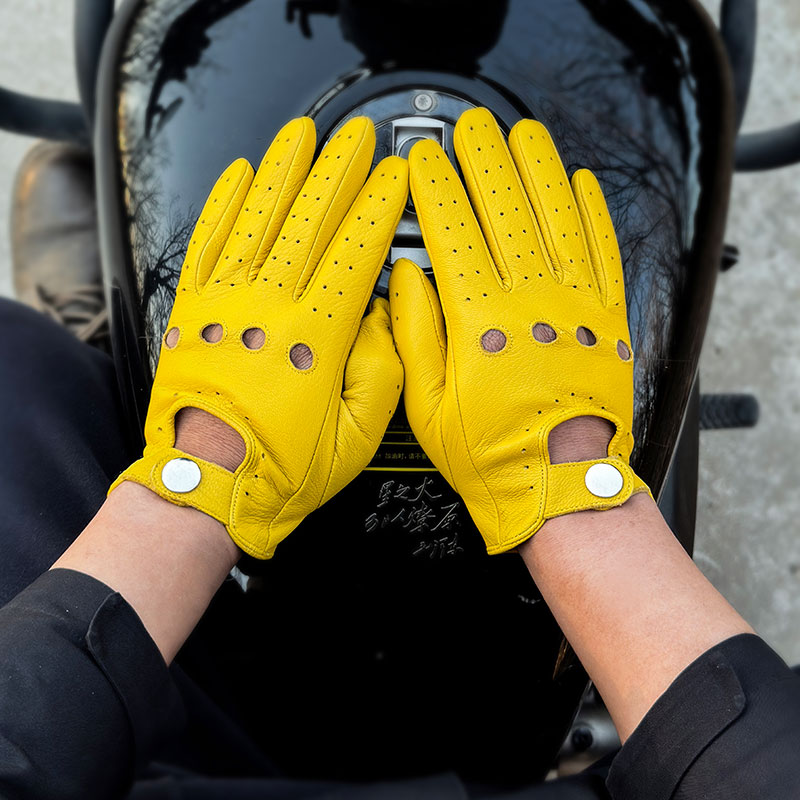 Genuine Leather Gloves for Men - Leather Driving Glove review and price