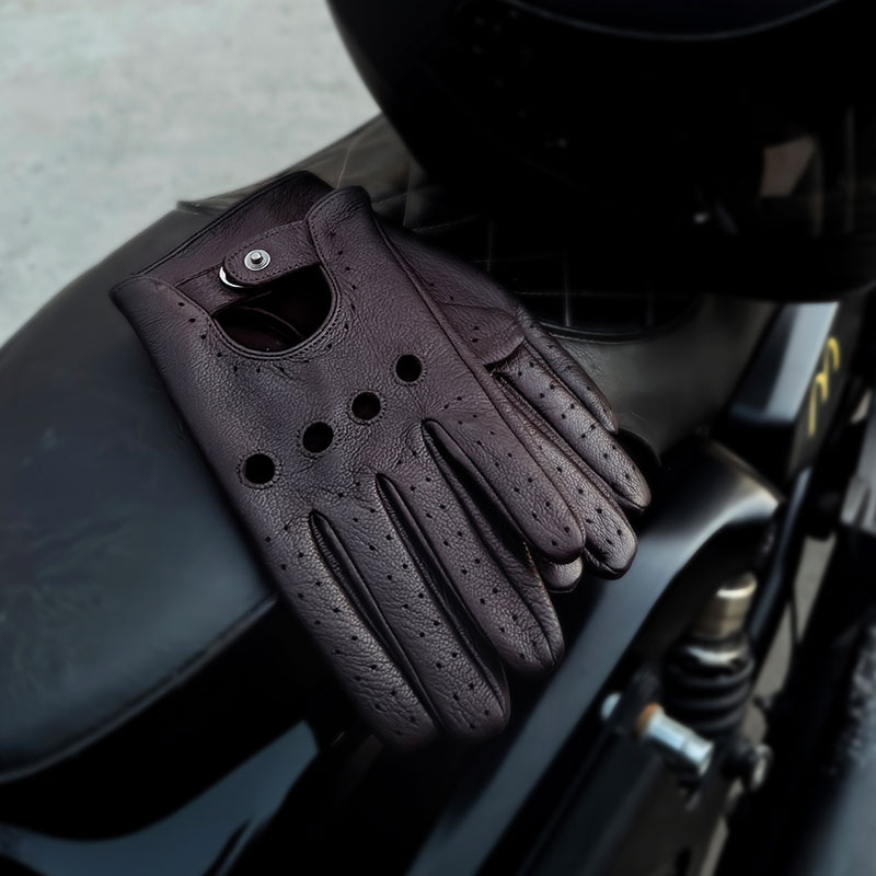 Genuine Leather Gloves for Men - Leather Driving Glove review and price