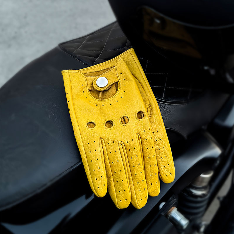 Genuine Leather Gloves for Men - Leather Driving Glove review and price