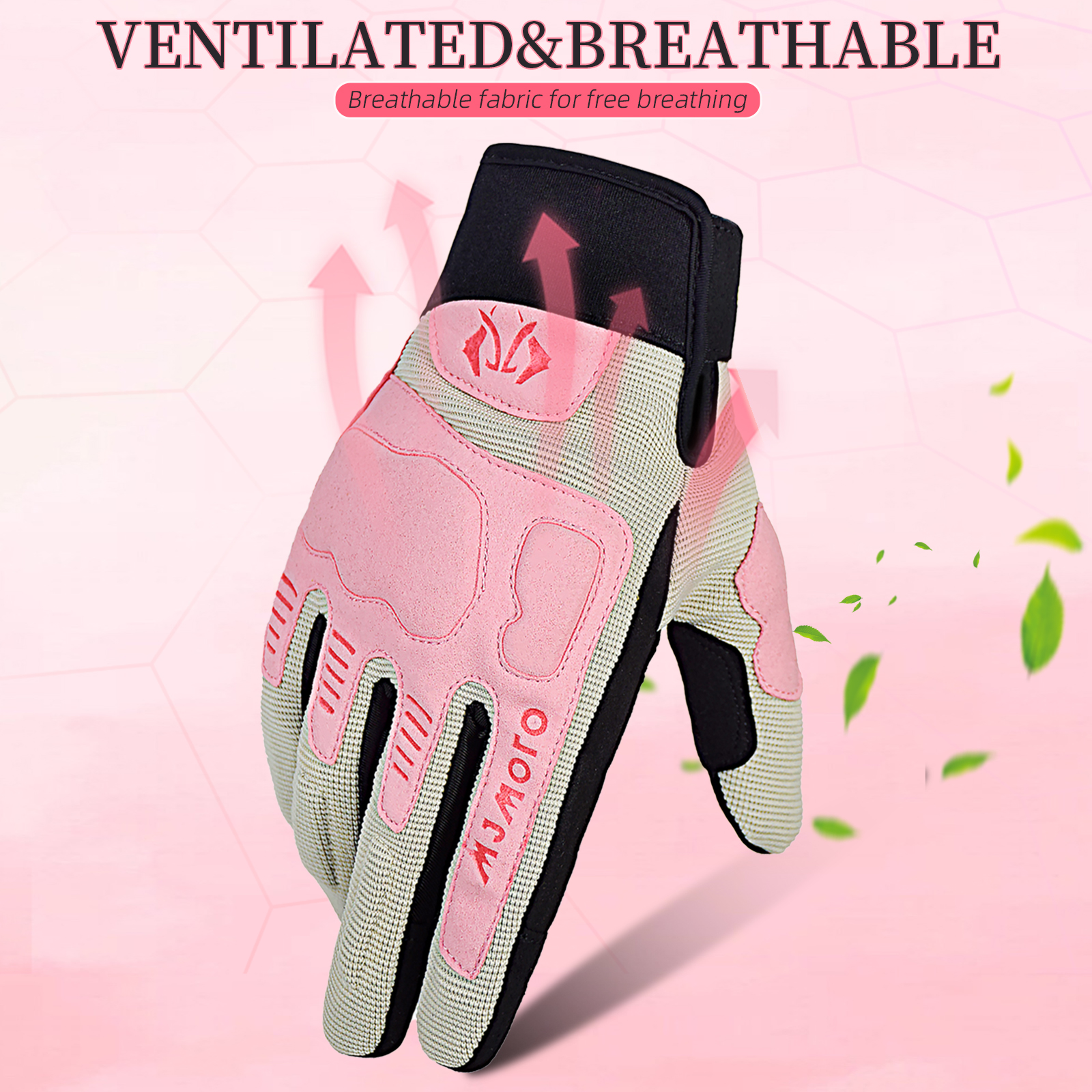 Pink Lady Summer Breathable Mo - Cycling Glove Padded review and price