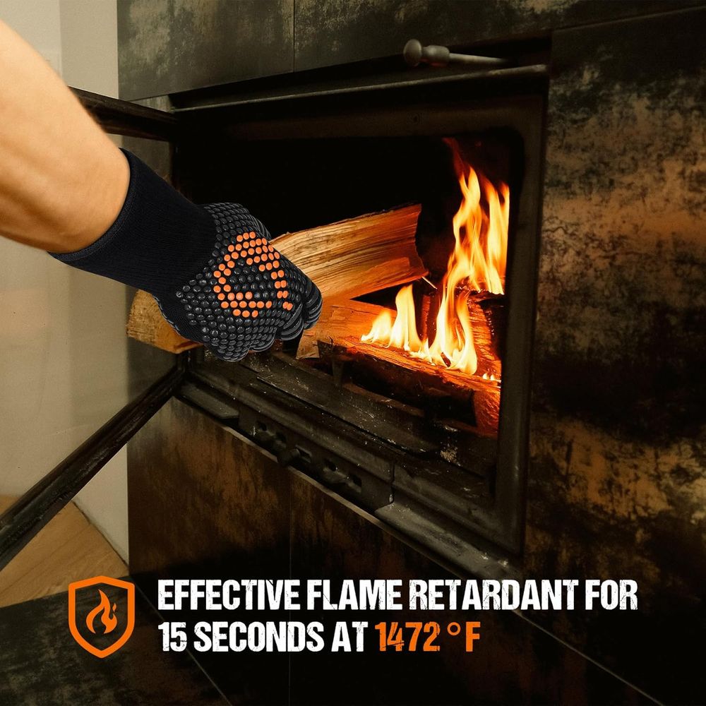 Heat Resistant Grill Gloves fo - Heat Resistant Glove review and price