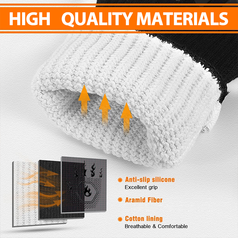 1 Pair Oven Gloves, Oven Mitts - Heat Resistant Glove review and price