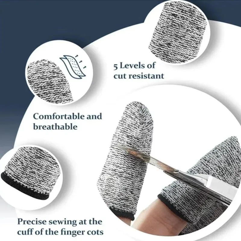 50PCS  Anti-Cut Finger Cots Pr - Cut Resistant Glove review and price