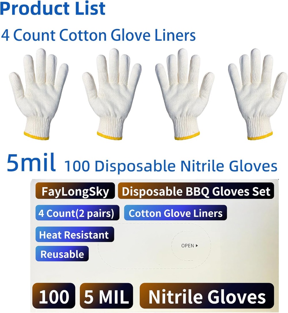 Heat Resistant BBQ Gloves: 4 R - Heat Resistant Glove review and price
