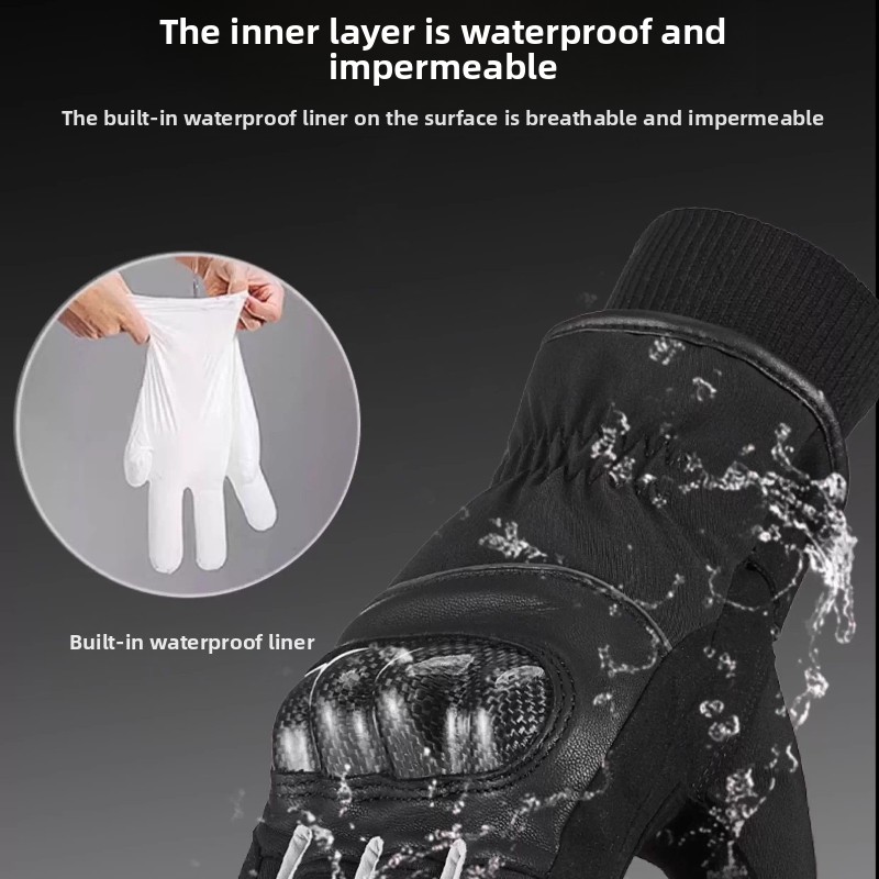 Winter Warm Motorcycle Gloves  - Motorcycle Glove Knuckle review and price