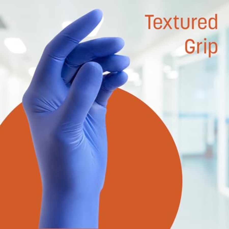 Caring Nitrile Exam Gloves, Bl - Exam Glove Nitrile review and price