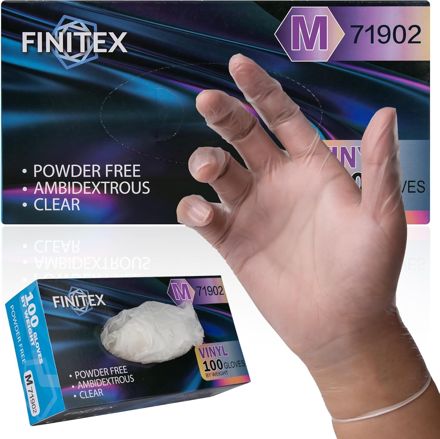 Clear Vinyl Gloves Disposable  - Exam Glove Nitrile review and price