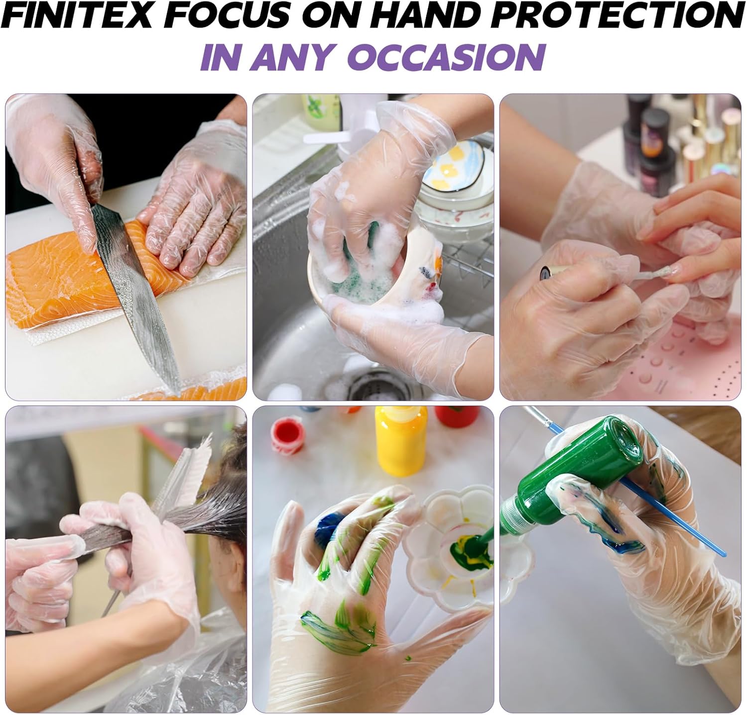 Clear Vinyl Gloves Disposable  - Exam Glove Nitrile review and price