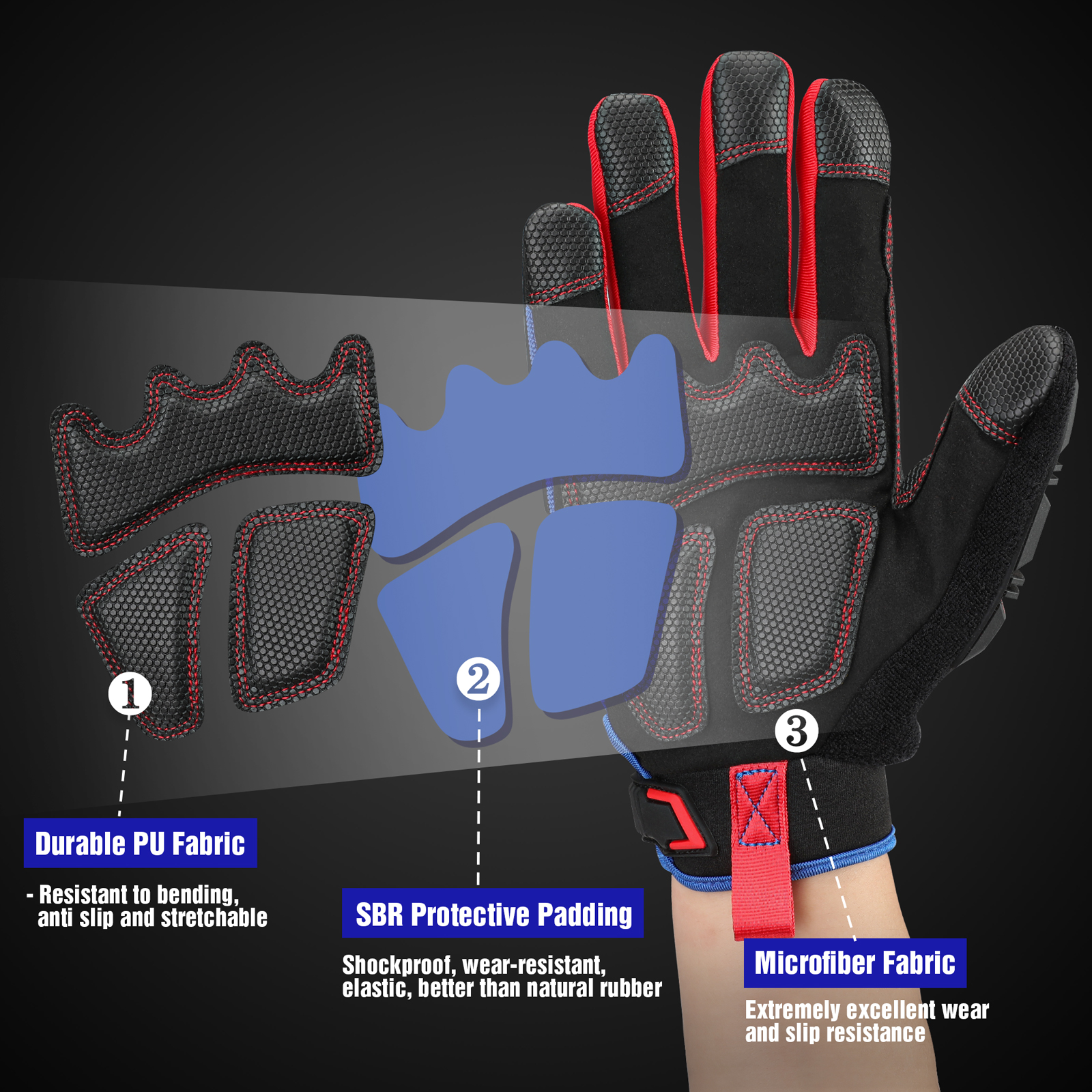 WORKPRO Heavy-duty Work Gloves - Work Glove Impact review and price
