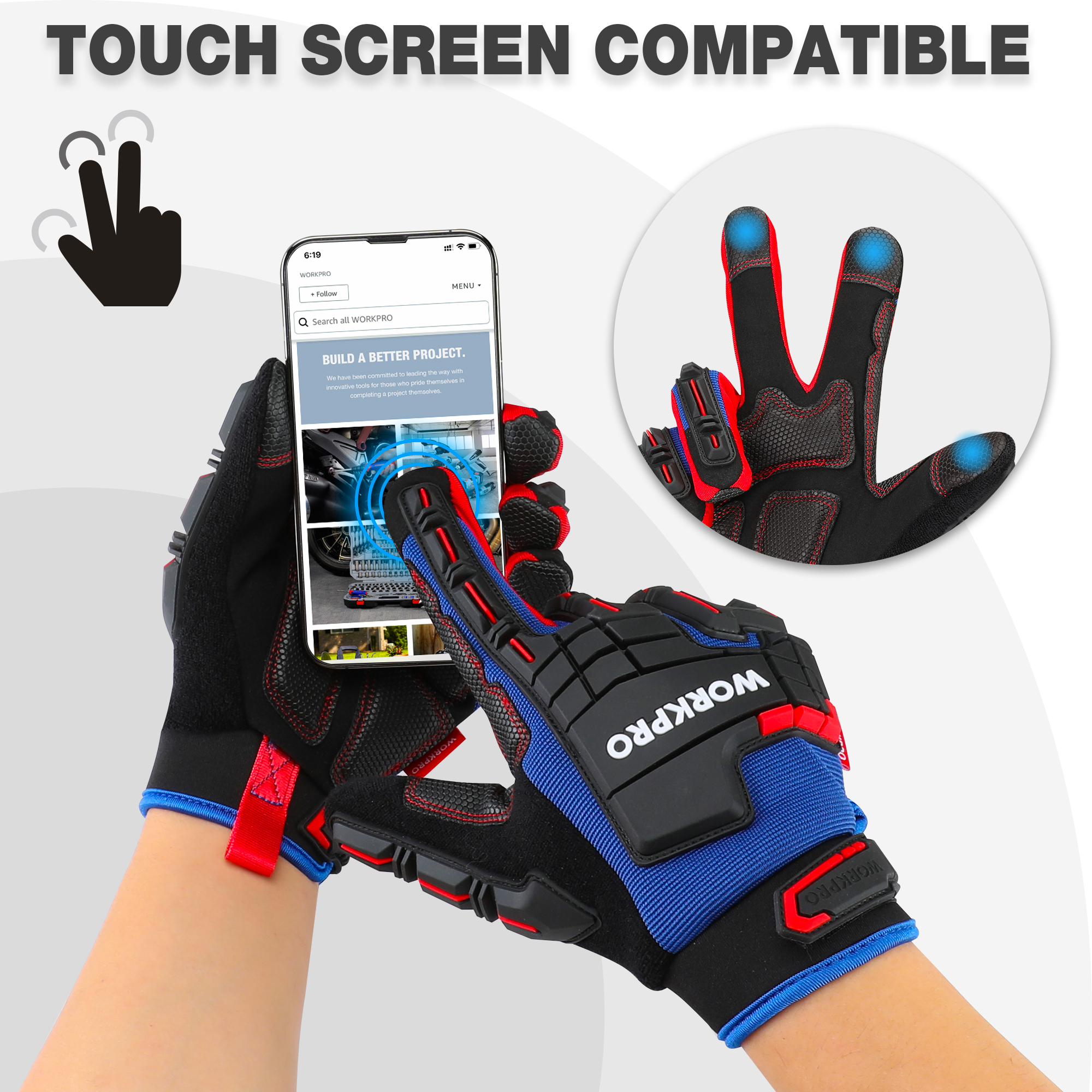 WORKPRO Heavy-duty Work Gloves - Work Glove Impact review and price