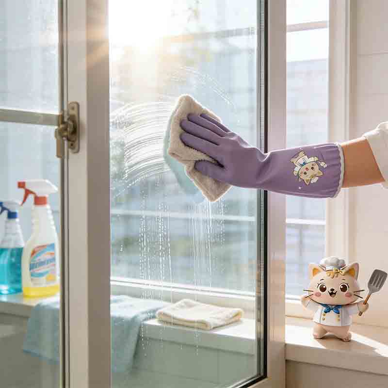 1 pair of household cleaning a - Dish Glove Rubber review and price