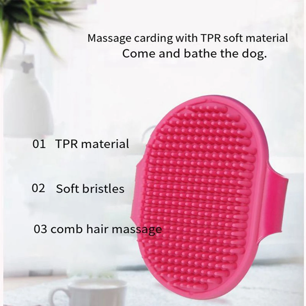 Pet Cleaning Brush Dog Cats Ba - Rubber Glove Cleaning review and price