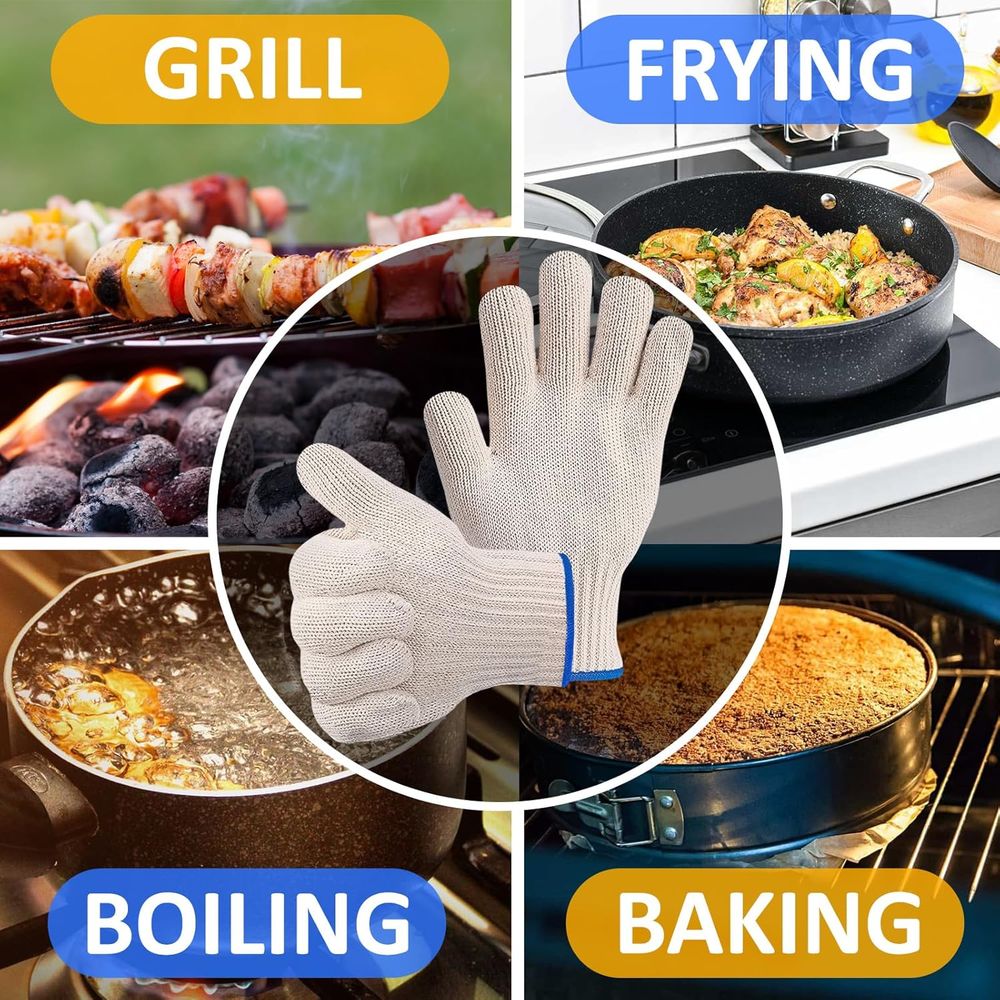 Heat-Resistant Gloves, 9.5 Len - Heat Resistant Glove review and price