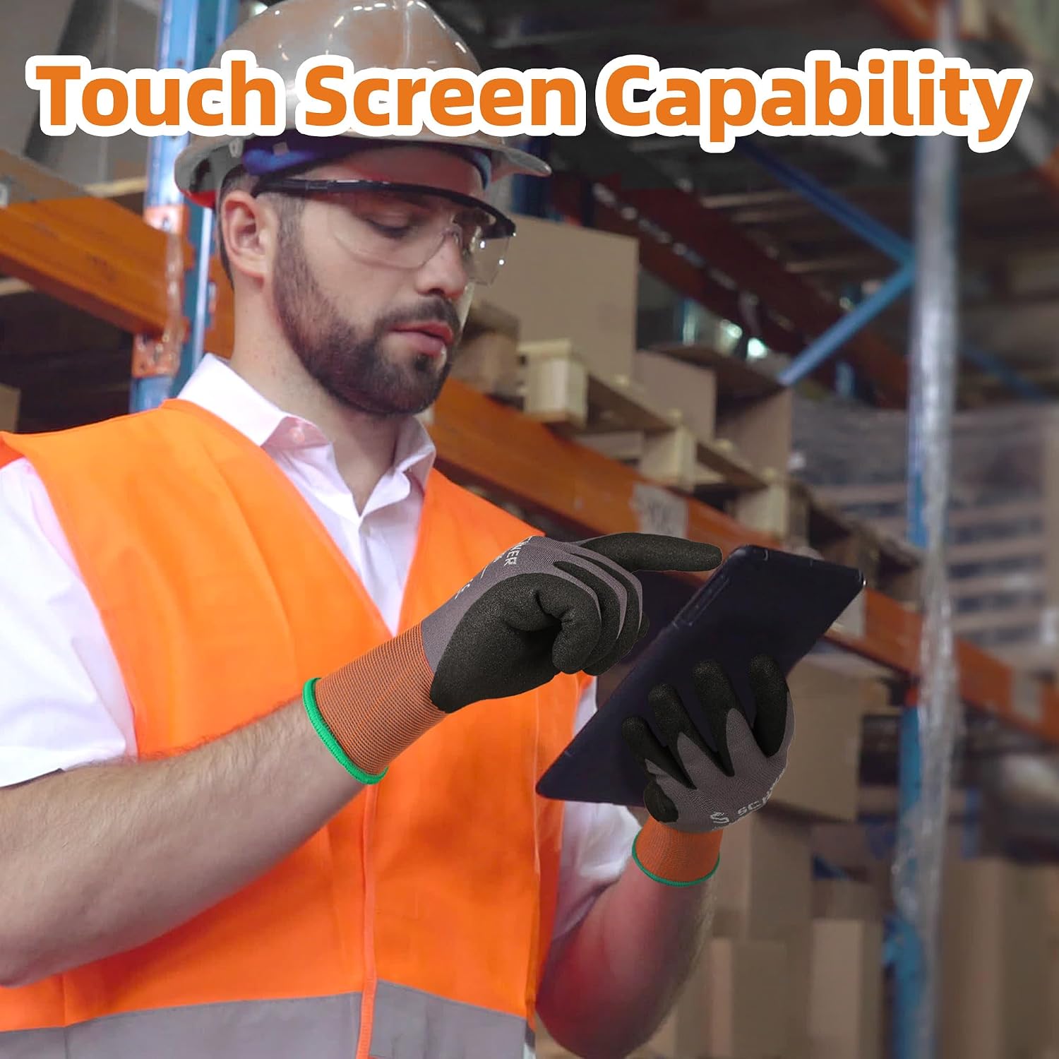 6 Pairs Heavy Duty Work Gloves - Cut Resistant Glove review and price