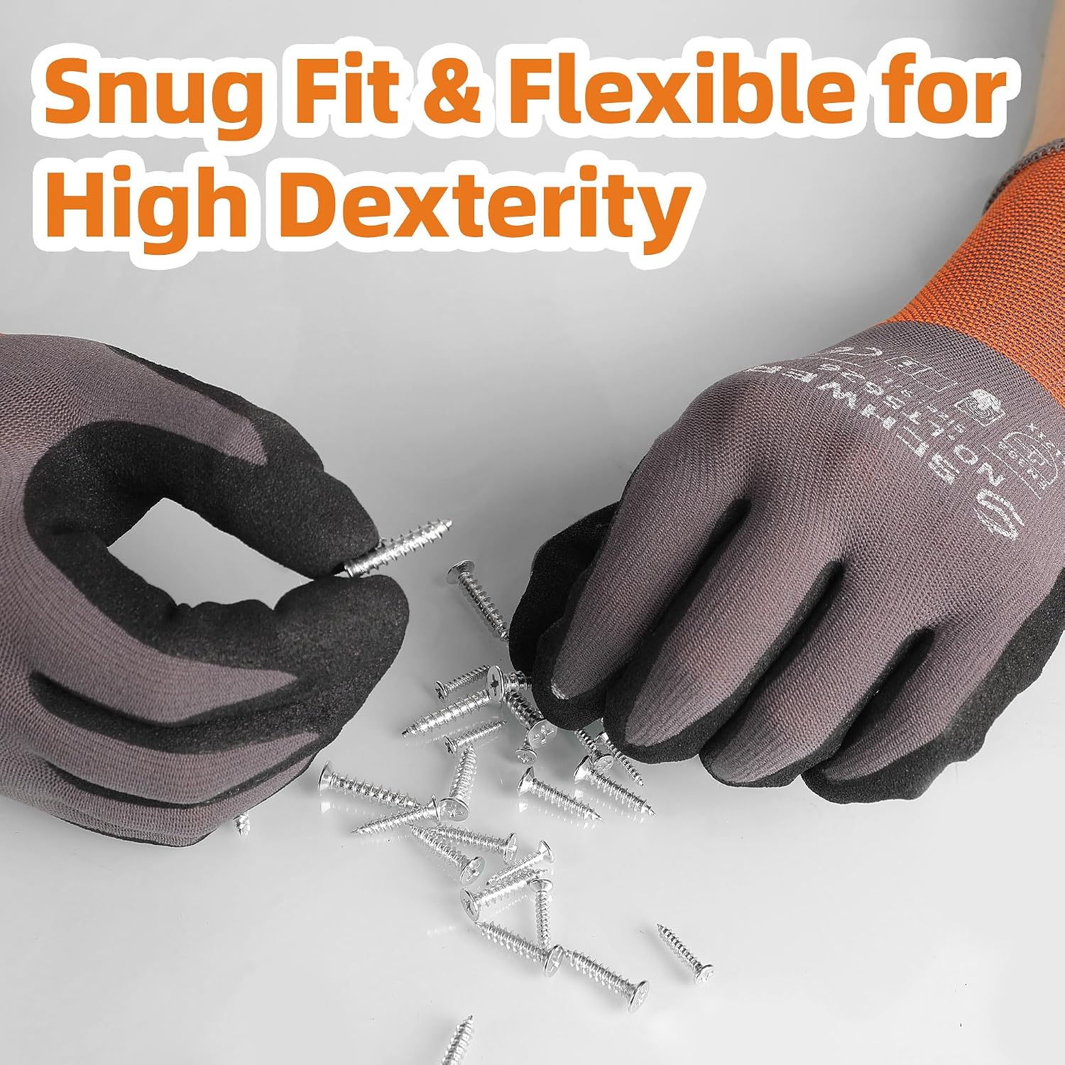 6 Pairs Heavy Duty Work Gloves - Cut Resistant Glove review and price
