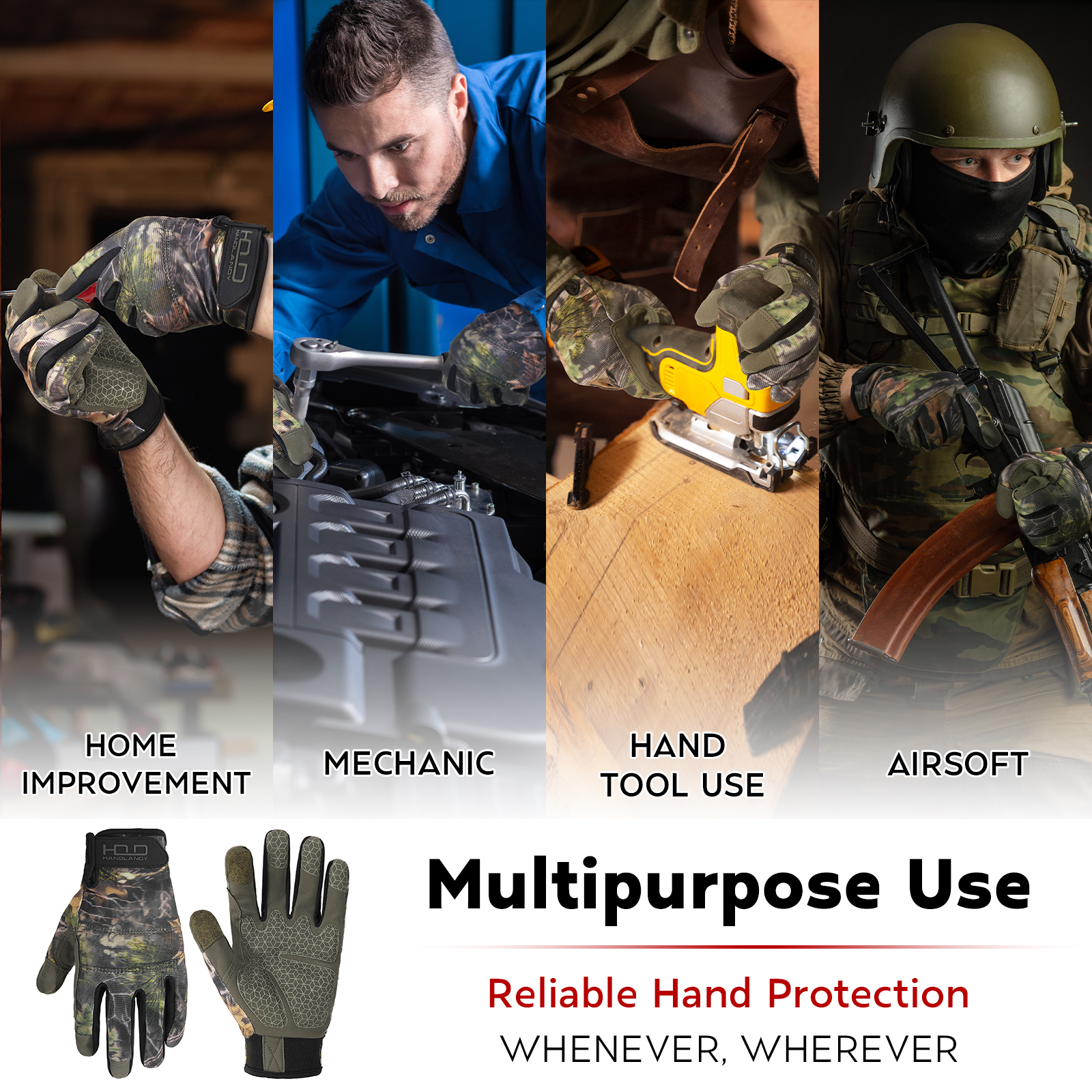 Handlandy Stock Full Finger Ca - Work Glove Impact review and price