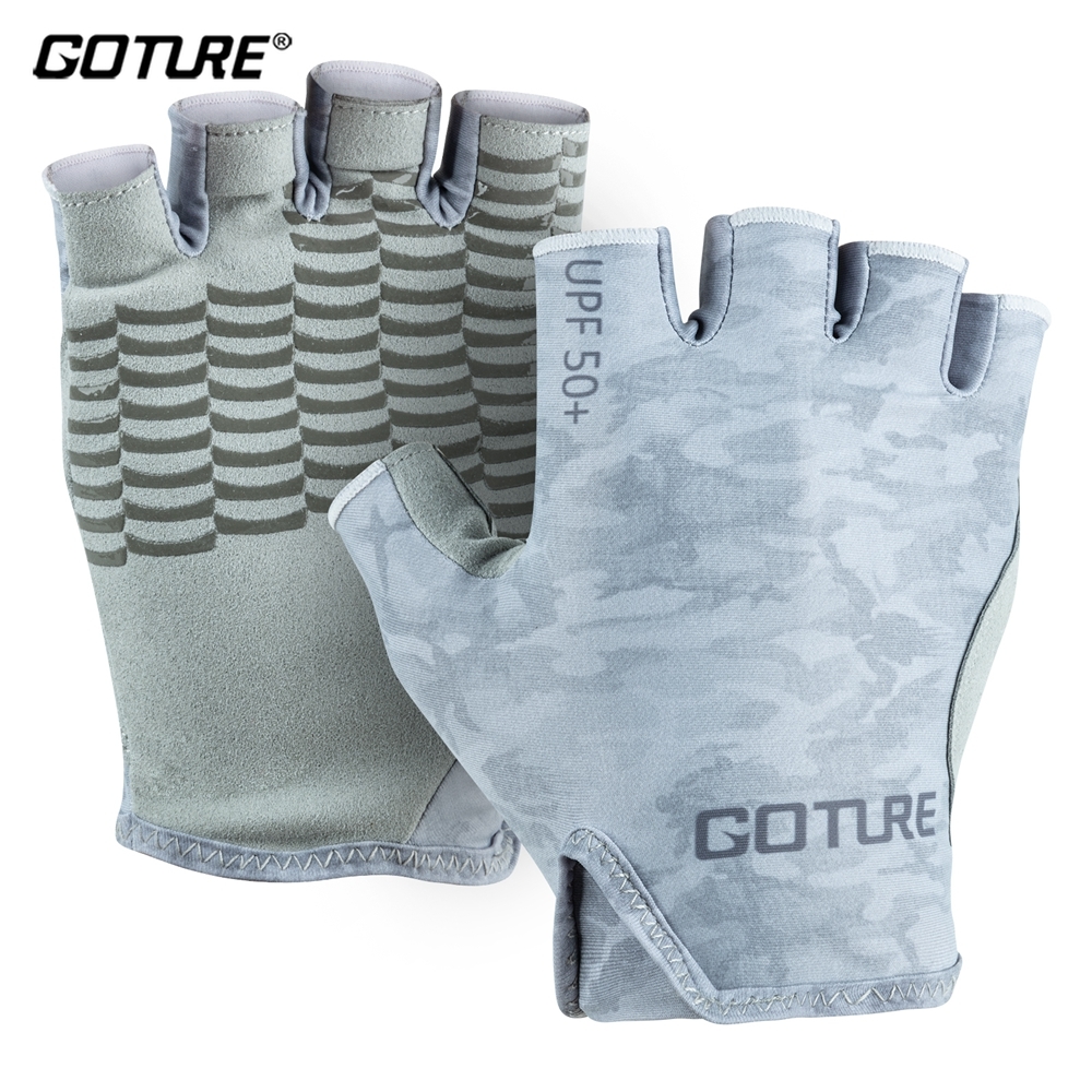 Goture Fingerless Fishing Glov - Cycling Glove Padded review and price