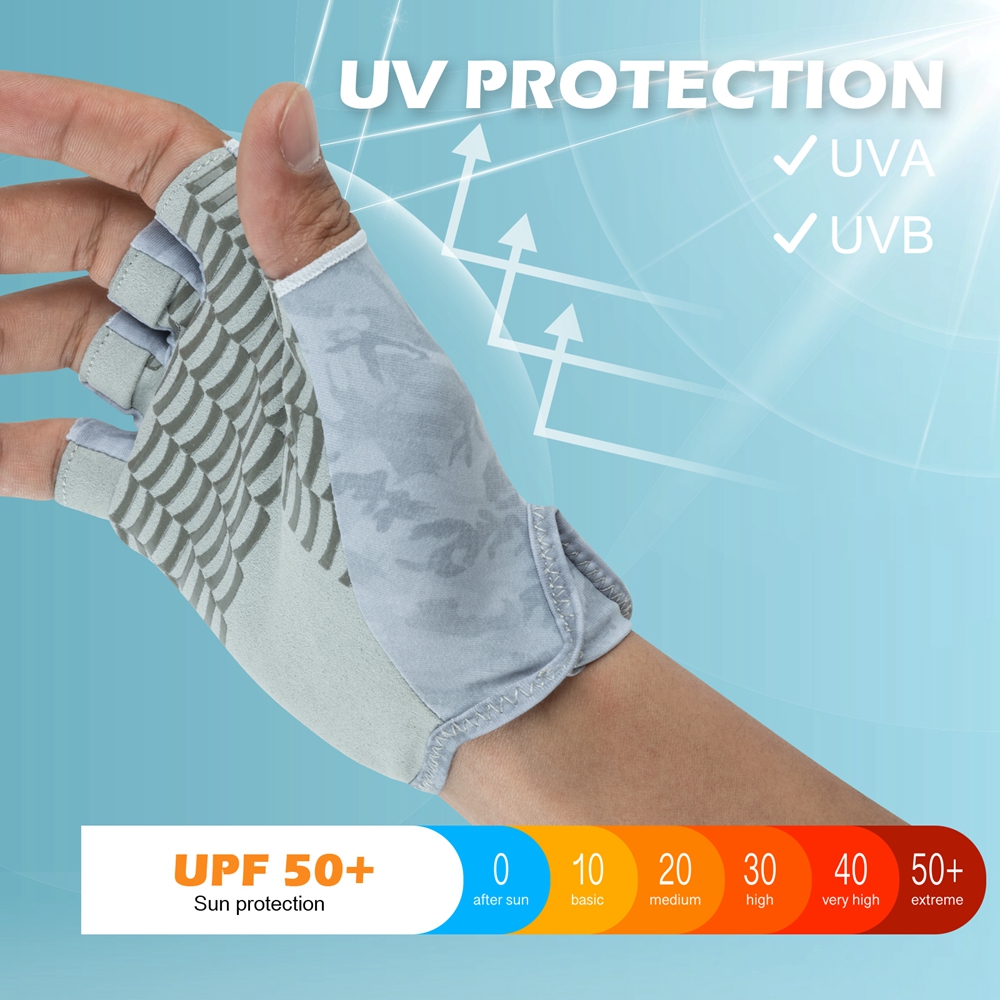 Goture Fingerless Fishing Glov - Cycling Glove Padded review and price