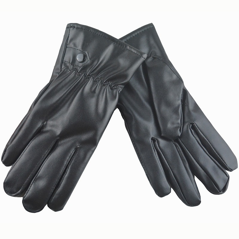 Winter Fashion Black PU Leathe - Leather Driving Glove review and price