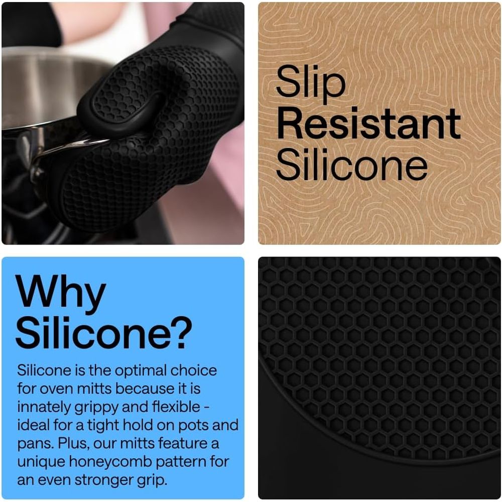 Heat Resistant Silicone Oven M - Heat Resistant Glove review and price