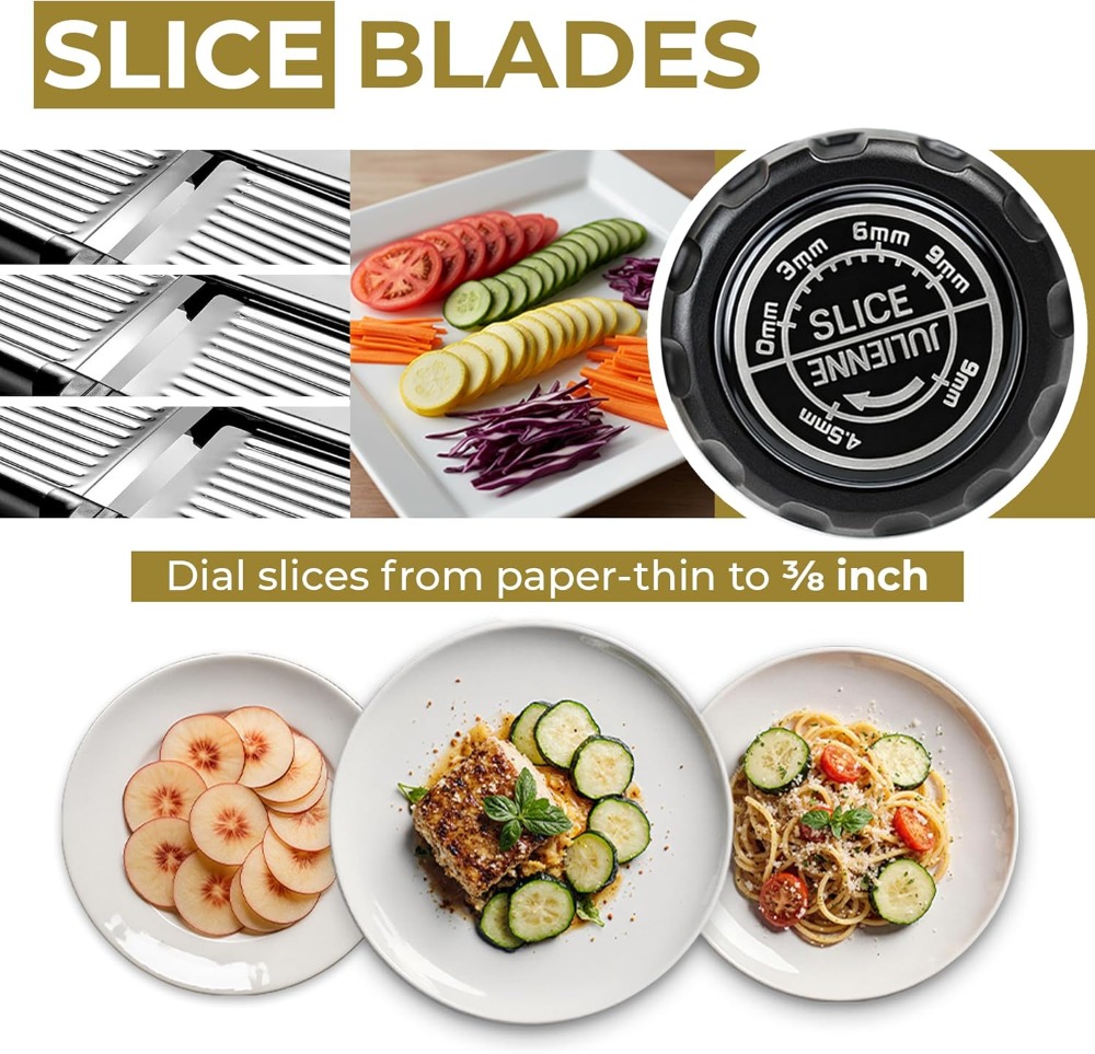 Adjustable Mandoline Food Slic - Cut Resistant Glove review and price