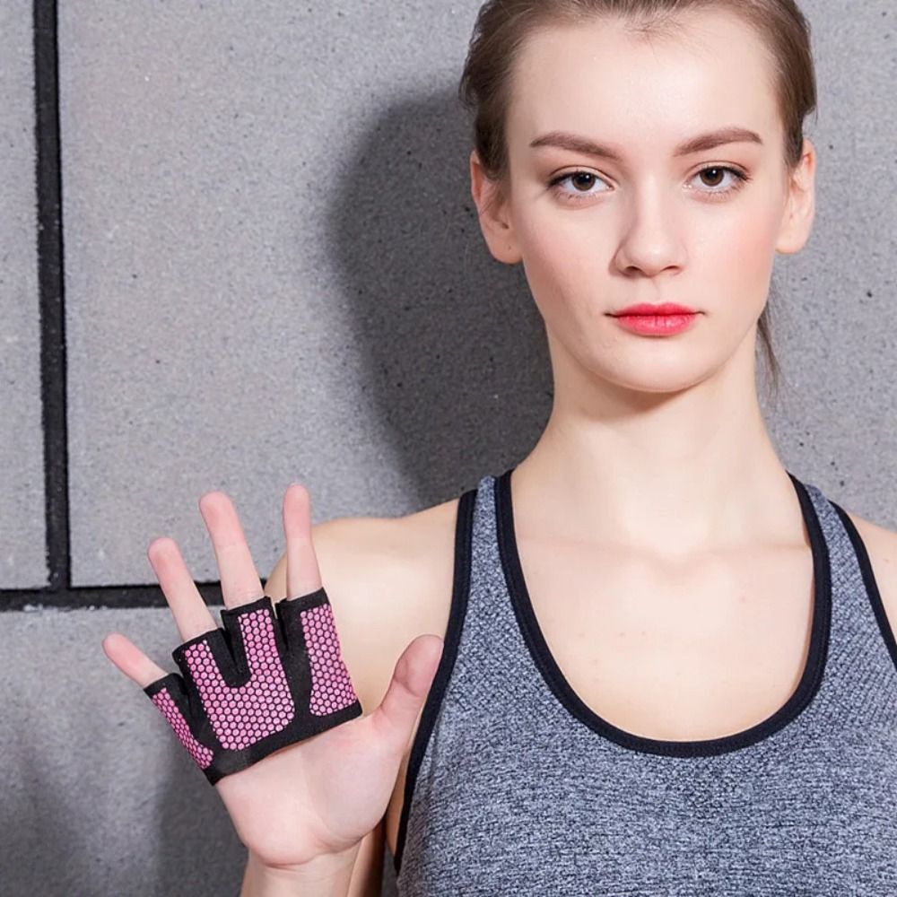 1 pair Breathable Gym Half Fin - Workout Glove Gym review and price