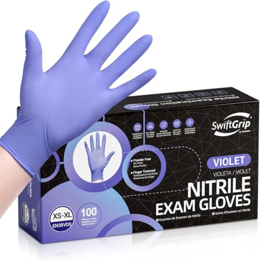 SwiftGrip Disposable Nitrile E - Exam Glove Nitrile review and price
