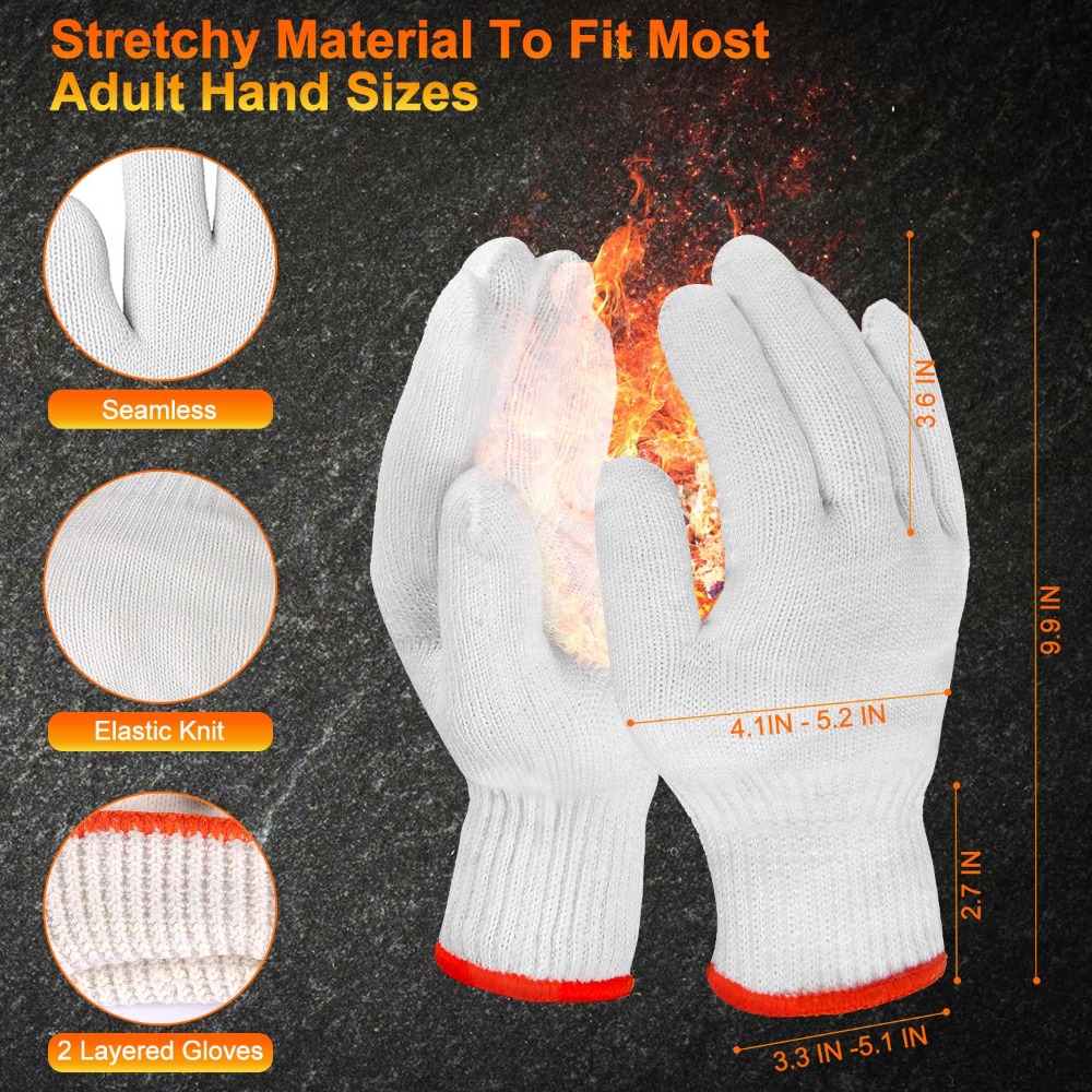 Disposable BBQ Gloves 100 Pack - Heat Resistant Glove review and price
