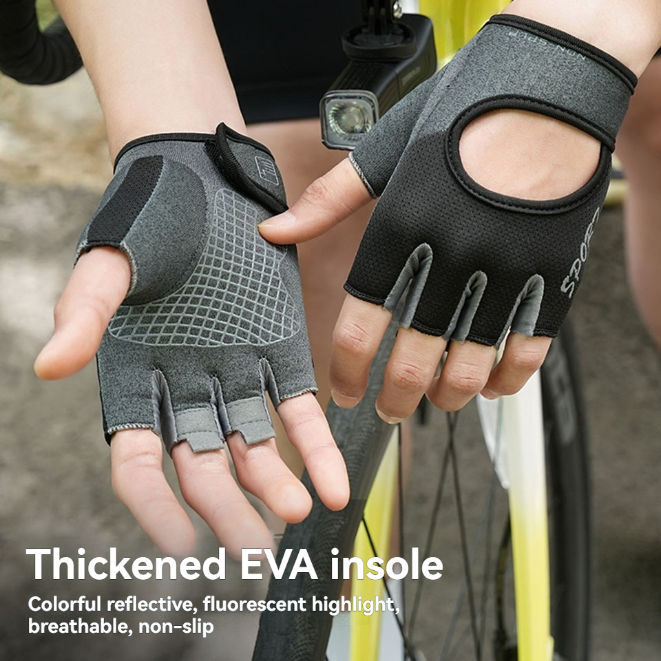 Cycling Sport Half Finger Glov - Workout Glove Gym review and price
