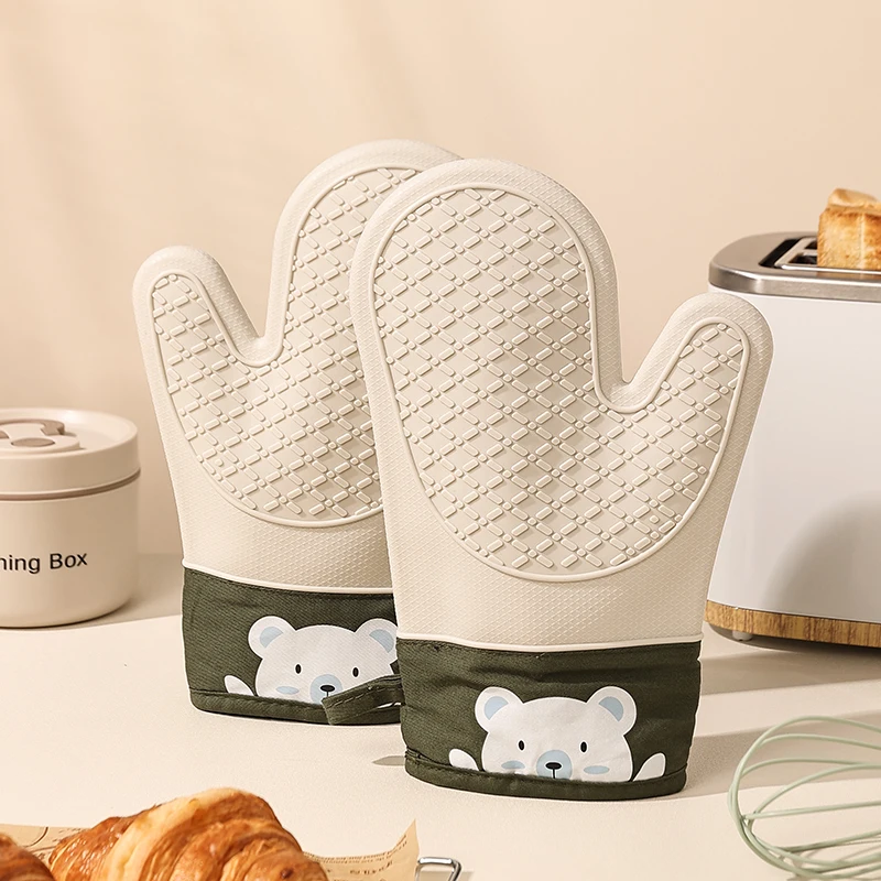Silicone heat insulation glove - Oven Mitt Silicone review and price
