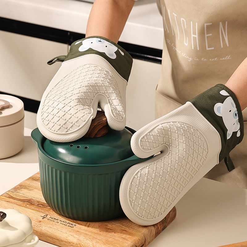 Silicone heat insulation glove - Oven Mitt Silicone review and price