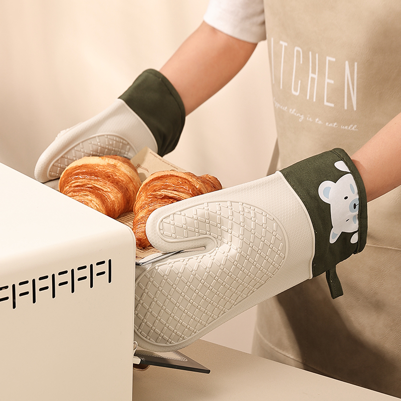 Silicone heat insulation glove - Oven Mitt Silicone review and price