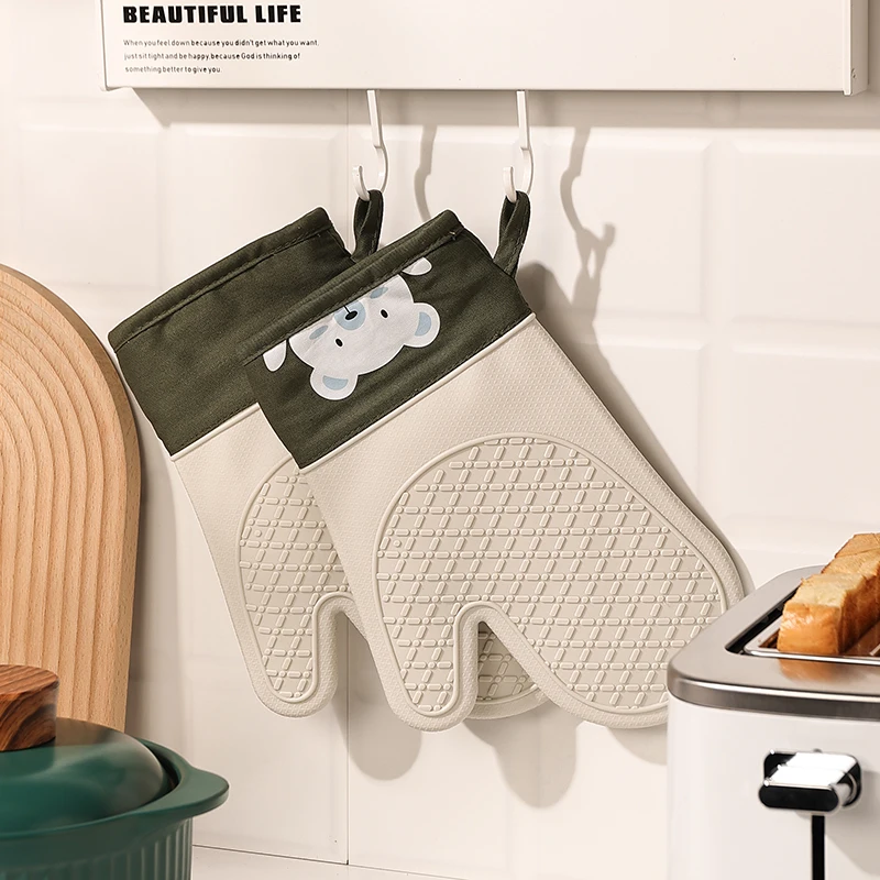 Silicone heat insulation glove - Oven Mitt Silicone review and price
