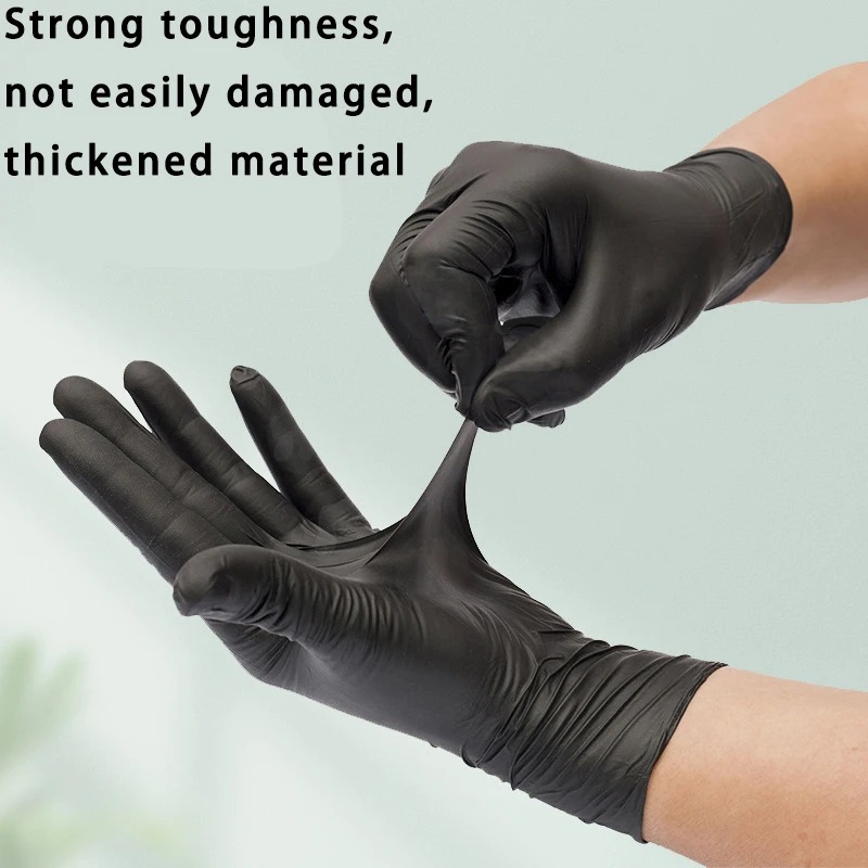 Black Nitrile Disposable Glove - Nitrile Mechanic Glove review and price