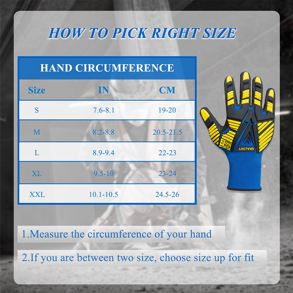 ANSI Level 2 Impact Resistant  - Work Glove Impact review and price