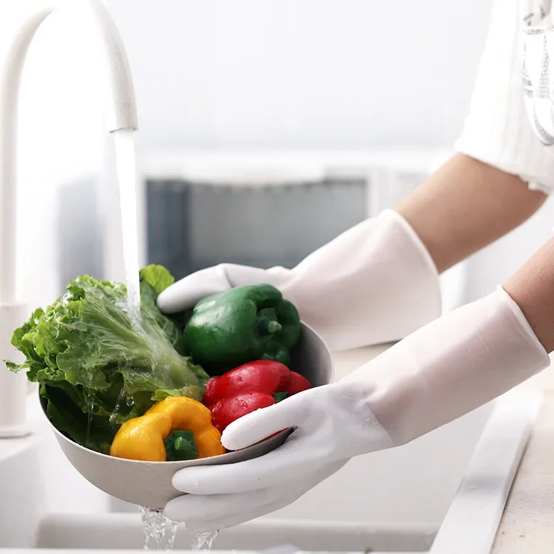 Dishwashing Cleaning Gloves Si - Dish Glove Rubber review and price