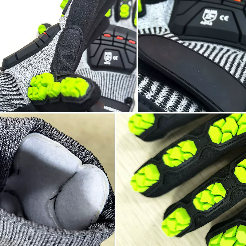 HPPE anti-cutting gloves, TPR  - Cut Resistant Glove review and price