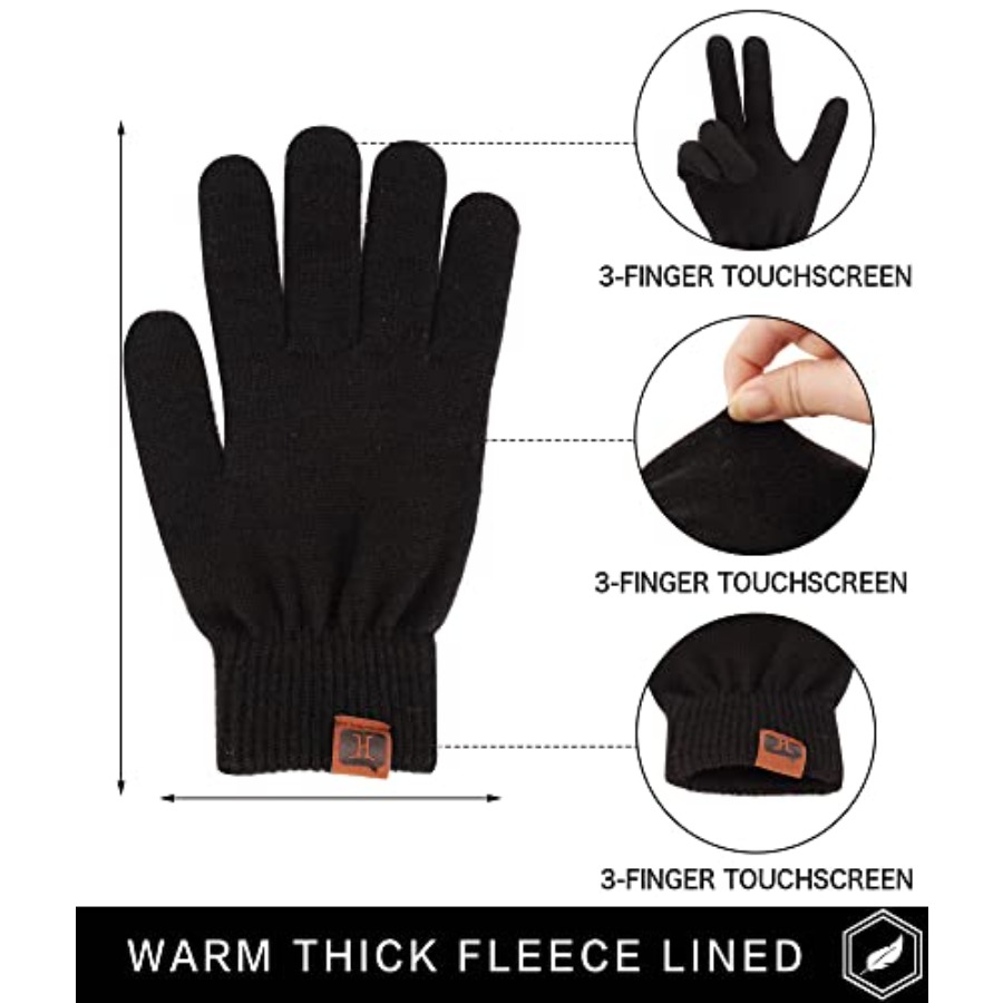 Women's Winter Touchscreen Woo - Wool Glove Lined review and price