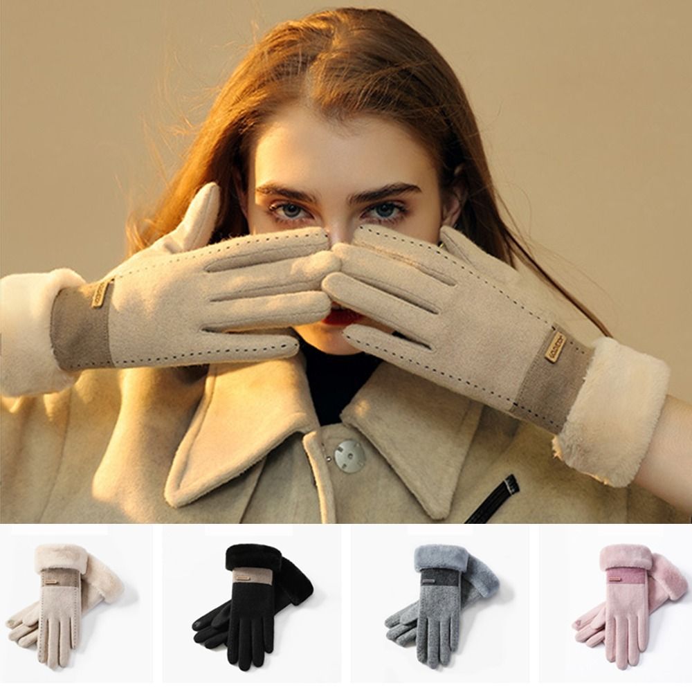 Soft Winter Thermal Gloves Thi - Wool Glove Lined review and price