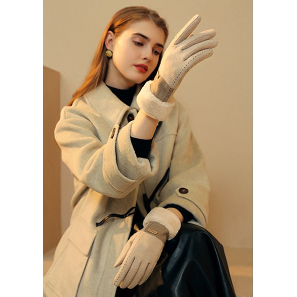 Soft Winter Thermal Gloves Thi - Wool Glove Lined review and price