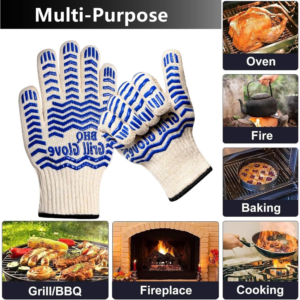 Heat Resistant Oven Gloves - B - Heat Resistant Glove review and price