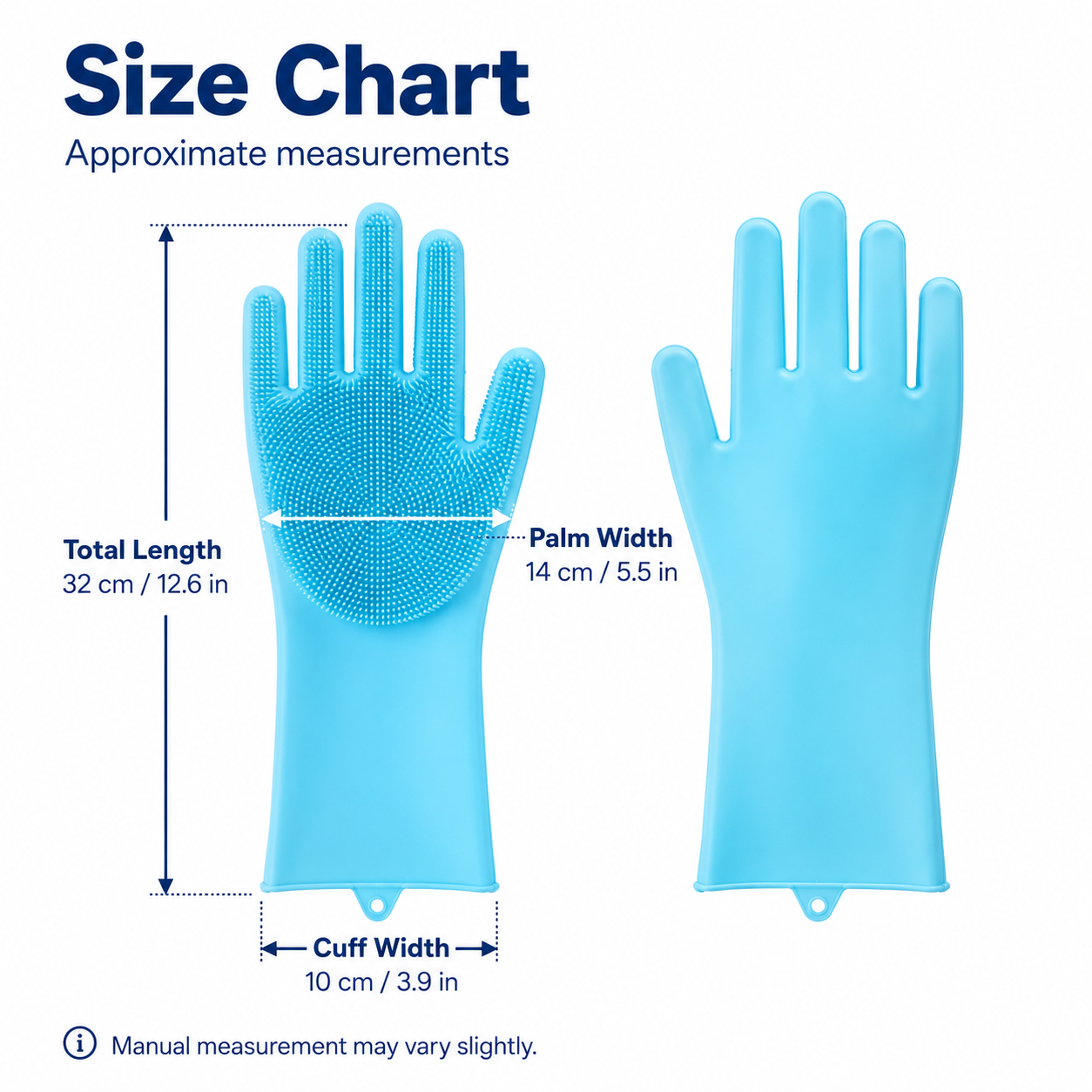 1 Pair Silicone Cleaning Glove - Dish Glove Rubber review and price