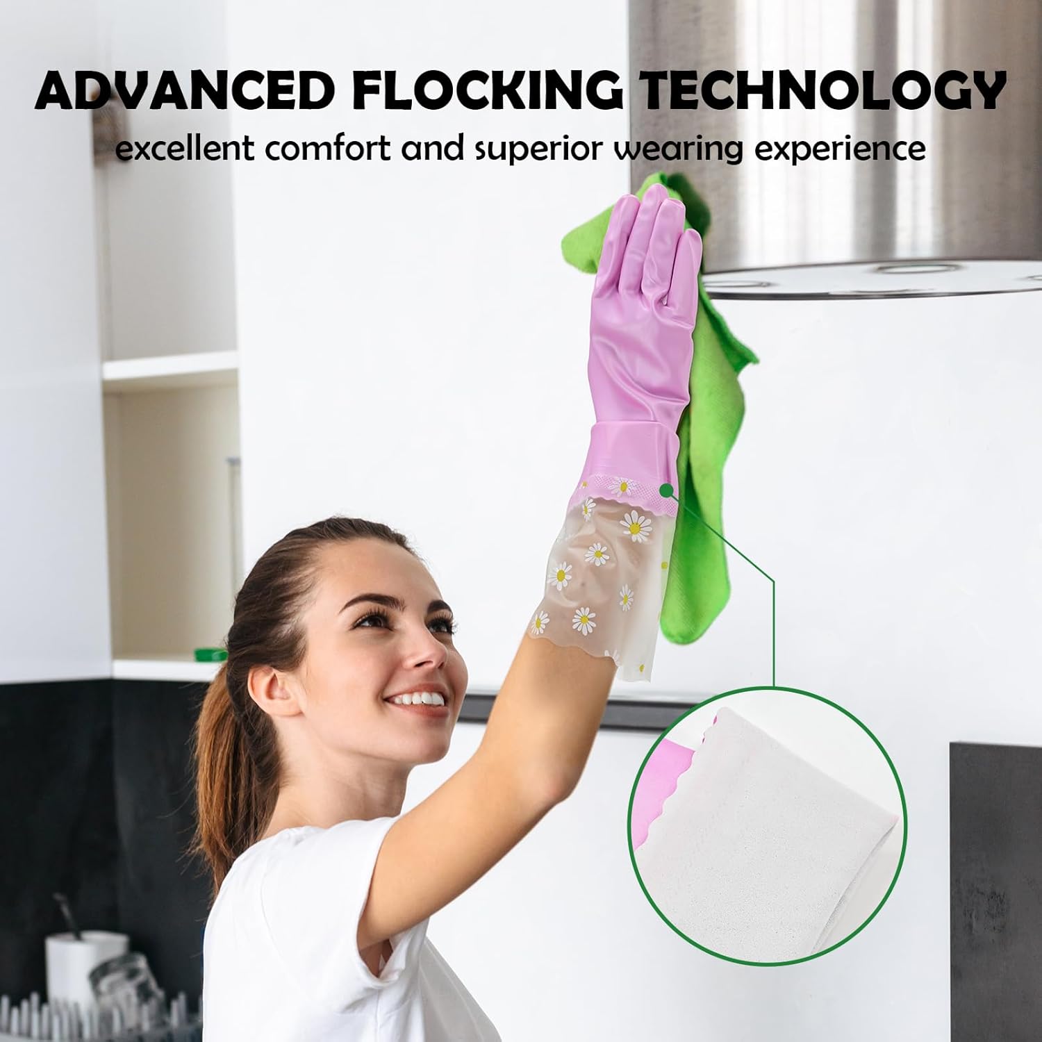 Reusable Rubber Cleaning Glove - Rubber Glove Cleaning review and price