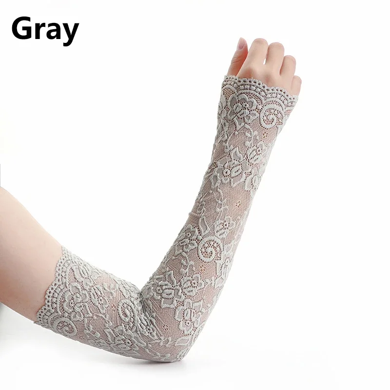Summer Sunscreen Lace Arm Slee - Fingerless Glove Knit review and price