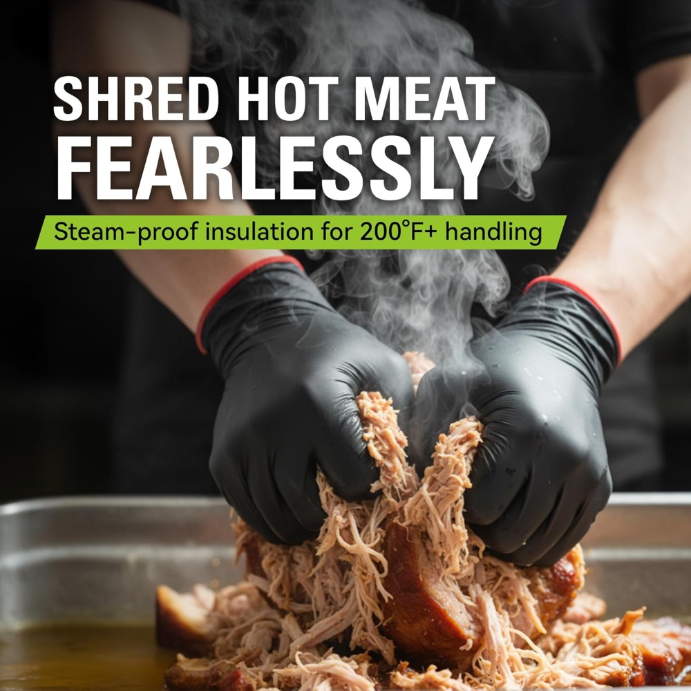 BBQ Gloves, 6 Heat Resistant C - Heat Resistant Glove review and price
